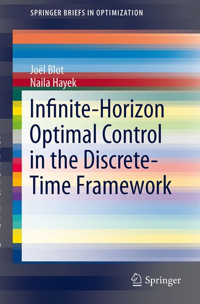 Produktbild: Infinite-Horizon Optimal Control in the Discrete-Time Framework