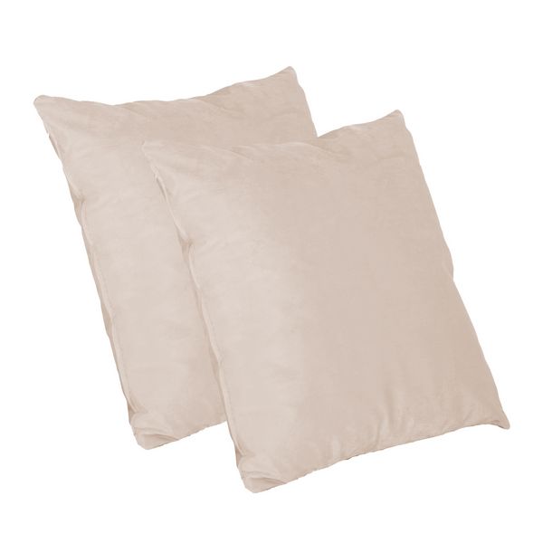 Produktbild: HTI-Living Kissen Nathalie Unifarben Beige 2er-Set Kissen Nathalie Unifarben Beige 2er-Set