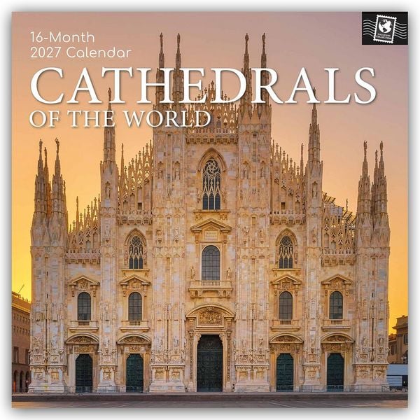 Produktbild: Cathedrals of the World &ndash; Kathedralen der Welt 2027 &ndash; 16-Monatskalender