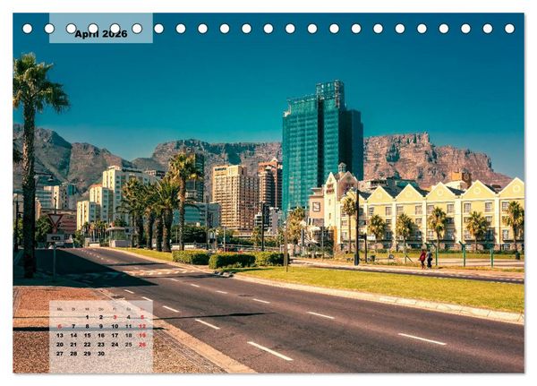 Produktbild: S&uuml;dafrika entdecken (Tischkalender 2026 DIN A5 quer), CALVENDO Monatskalender
