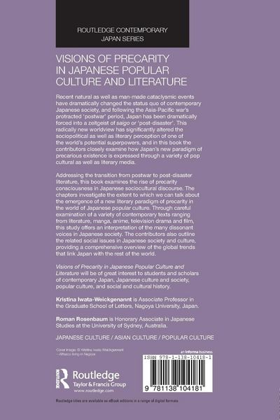 Produktbild: Visions of Precarity in Japanese Popular Culture and Literature