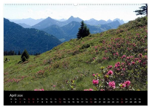 Produktbild: Allg&auml;uer Impressionen (Wandkalender 2026 DIN A2 quer), CALVENDO Monatskalender