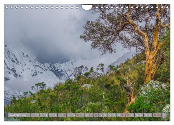Produktbild: P&eacute;rou - Paradis dans les Andes (Calendrier mural 2026 DIN A4 vertical), CALVENDO calendrier mensuel