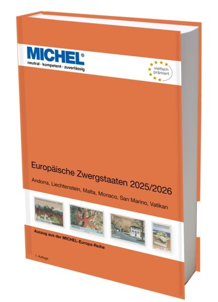 Produktbild: Zwergstaaten Europas 2025/2026