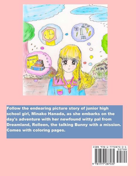 Produktbild: Minako and Delightful Rolleen's Adventure & Coloring Fun Book 1