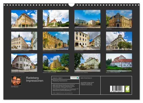 Produktbild: Radeberg Impressionen (Wandkalender 2026 DIN A3 quer), CALVENDO Monatskalender