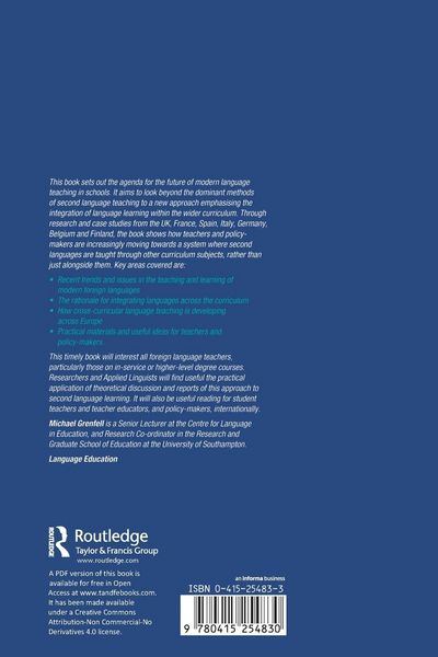 Produktbild: Modern Languages Across the Curriculum