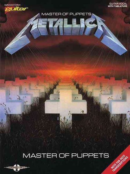 Produktbild: Master of Puppets, Guitar/Vocal