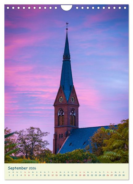 Produktbild: Halle/Saale - Meine Stadt im Licht (Wandkalender 2026 DIN A4 hoch), CALVENDO Monatskalender