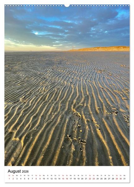 Produktbild: Strand der Sehnsucht - Sankt Peter-Ording (Wandkalender 2026 DIN A2 hoch), CALVENDO Monatskalender