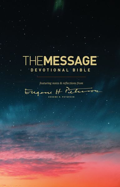 Produktbild: The Message Devotional Bible