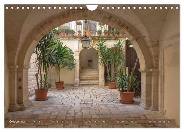 Produktbild: Altstadt Bari Vecchia (Wandkalender 2026 DIN A4 quer), CALVENDO Monatskalender