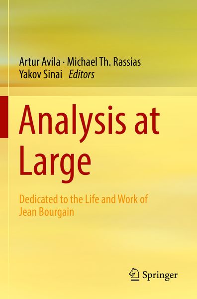 Produktbild: Analysis at Large
