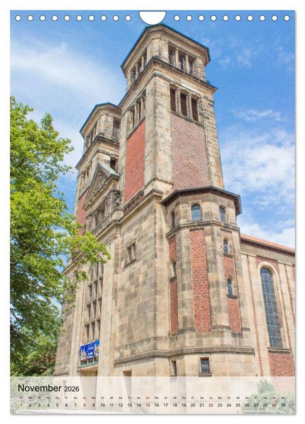 Produktbild: Historisches M&uuml;nster (Wandkalender 2026 DIN A4 hoch), CALVENDO Monatskalender