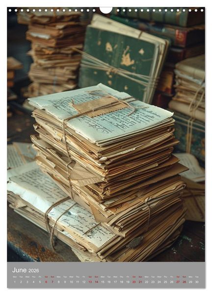 Produktbild: In Love with the Past (Wall Calendar 2026 DIN A3 portrait), CALVENDO 12 Month Wall Calendar