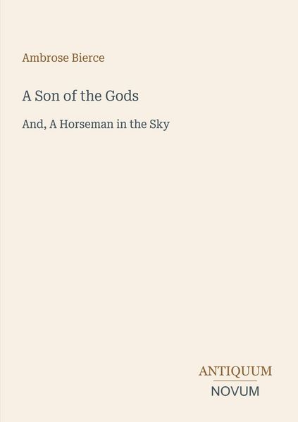 Produktbild: A Son of the Gods