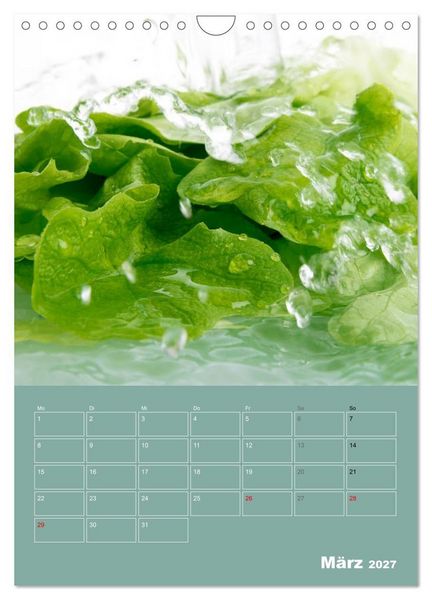 Produktbild: Buntes f&uuml;r die K&uuml;che (Wandkalender 2027 DIN A4 hoch), CALVENDO Monatskalender