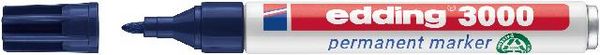 Produktbild: EDDING&reg; Permanent Marker 3000, stahlblau