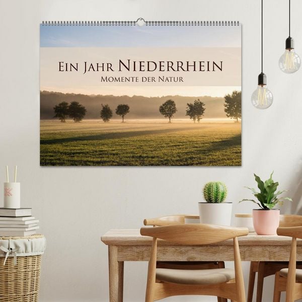 Produktbild: Ein Jahr Niederrhein Momente der Natur (Wandkalender 2026 DIN A2 quer), CALVENDO Monatskalender