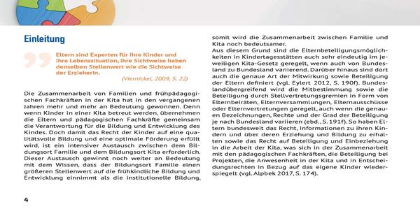 Produktbild: Erziehungspartnerschaft statt Elternarbeit