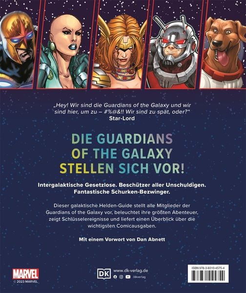 Produktbild: MARVEL Guardians of the Galaxy Helden, Schurken, Schaupl&auml;tze und Geschichten