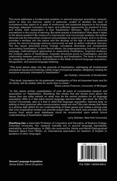 Produktbild: Fossilization in Adult Second Language Acquisition