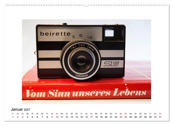 Produktbild: Kameras der DDR (Wandkalender 2027 DIN A2 quer), CALVENDO Monatskalender