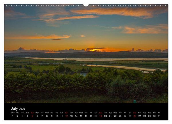 Produktbild: Landsapes of Donegal (High Quality Premium Wall Calendar 2026 DIN A2 landscape),CALVENDO 12 Month Wall Calendar