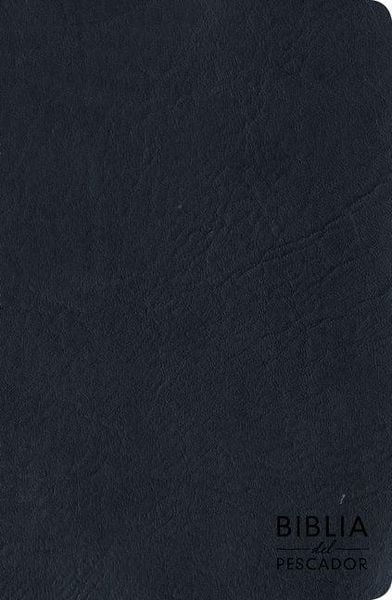 Produktbild: Rvr 1960 Biblia del Pescador Letra Grande, Azul S&iacute;mil Piel