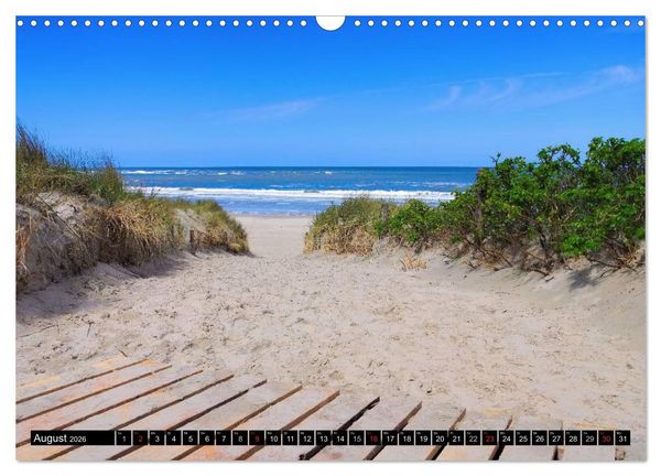 Produktbild: Langeoog - Sch&ouml;nste Insel Ostfrieslands (Wandkalender 2026 DIN A3 quer), CALVENDO Monatskalender
