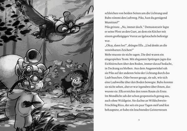Produktbild: Unterholz-Ninjas, Band 4 - Die Geister des Waldes