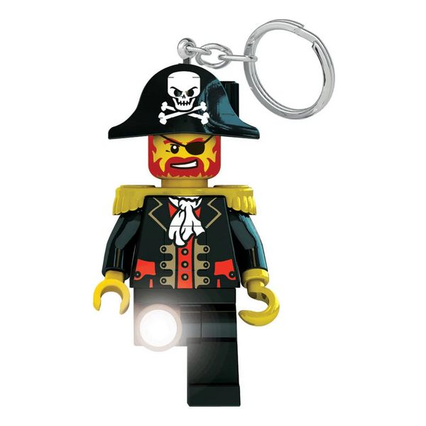 Produktbild: LEGO Captain Brickbeard Schl&uuml;sselanh&auml;nger mit Taschenlampe