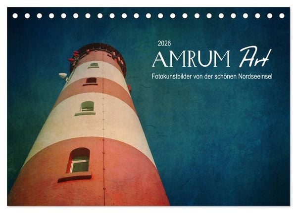 Produktbild: AMRUM Art (Tischkalender 2026 DIN A5 quer), CALVENDO Monatskalender