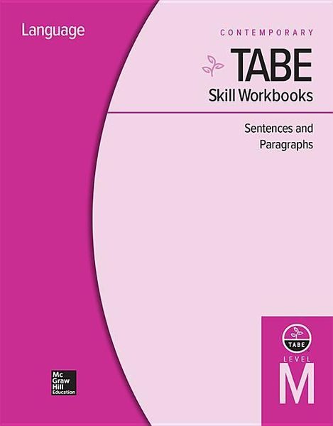 Produktbild: Tabe Skill Workbooks Level M: Sentences and Paragraphs - 10 Pack