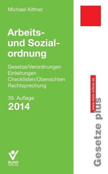 Produktbild: Arbeits- und Sozialordnung
