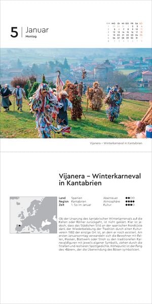 Produktbild: Der perfekte Tag in Europa - KUNTH 365-Tage-Abreißkalender 2026