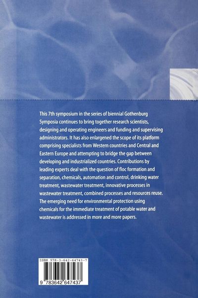Produktbild: Chemical Water and Wastewater Treatment IV