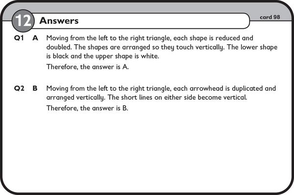 Produktbild: 11+ Non-Verbal Reasoning Flashcards