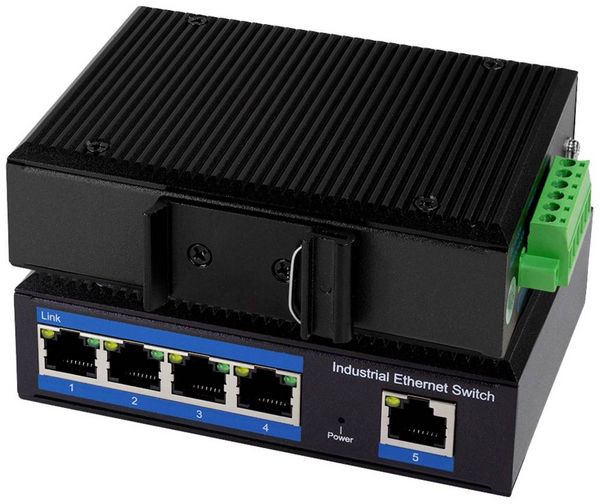 Produktbild: LogiLink NS200 NS200 Industrial Ethernet Switch 5 Port 10 / 100MBit/s