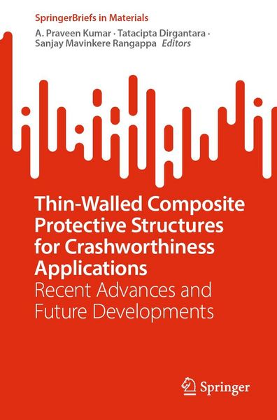 Produktbild: Thin-Walled Composite Protective Structures for Crashworthiness Applications