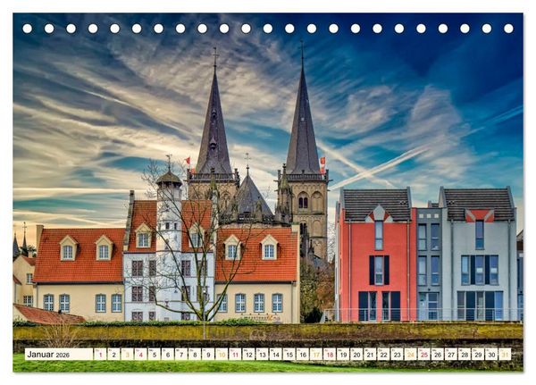 Produktbild: Reise durch Deutschland - Xanten am Niederrhein (Tischkalender 2026 DIN A5 quer), CALVENDO Monatskalender