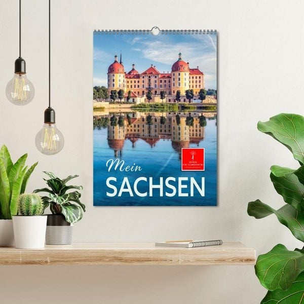 Produktbild: Mein Sachsen (Wandkalender 2026 DIN A3 hoch), CALVENDO Monatskalender