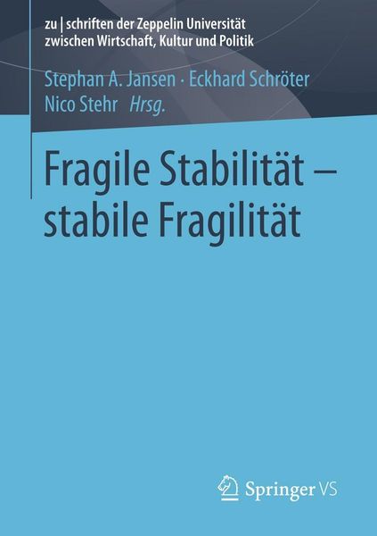 Produktbild: Fragile Stabilit&auml;t - stabile Fragilit&auml;t