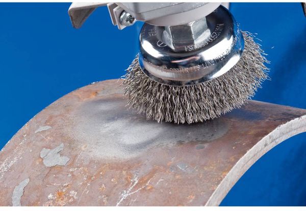 Produktbild: PFERD TOOLS Topfb&uuml;rste ungezopft TBU &Oslash; 60 mm M14 Stahl-Draht-&Oslash; 0,30 f&uuml;r Winkelschleifer POS TBU 60/M14 ST 0,30 43468902 1 St.