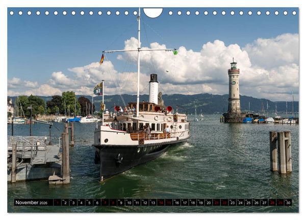 Produktbild: Lindau am Bodensee (Wandkalender 2026 DIN A4 quer), CALVENDO Monatskalender