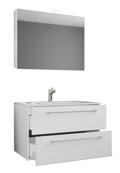 Produktbild: 3-tlg. Waschplatz Waschtisch Badinos Schublade SC