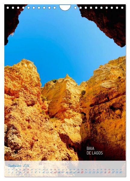 Produktbild: Algarve Traumhaft & farbenfroh (Wandkalender 2026 DIN A4 hoch), CALVENDO Monatskalender