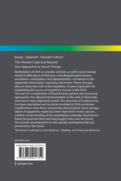 Produktbild: The Histone Code and Beyond
