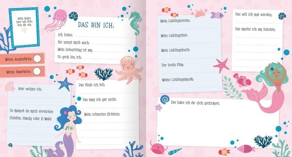 Produktbild: Alle meine Freunde &ndash; Meer | Mit &uuml;ber 300 Stickern