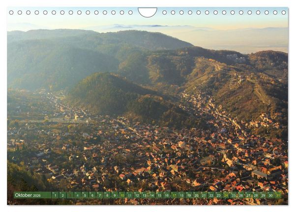 Produktbild: Zauberhaftes Brasov - Das Juwel Siebenb&uuml;rgens imitten der Karpaten (Wandkalender 2026 DIN A4 quer), CALVENDO Monatskalender